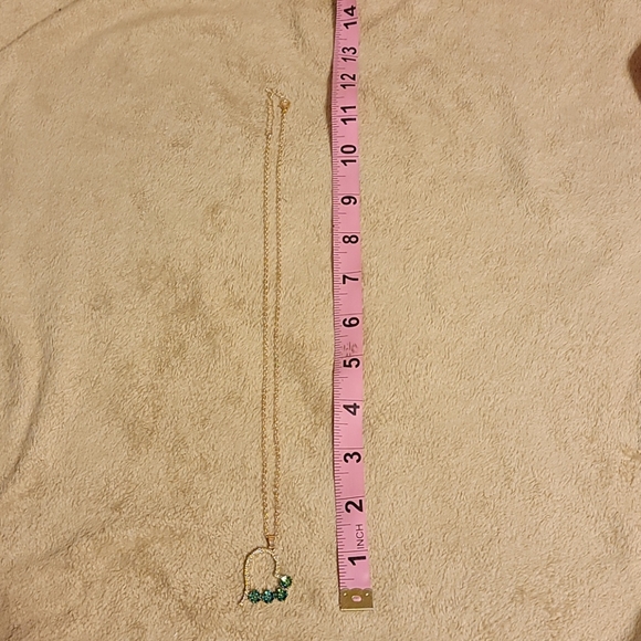 Heart and flower necklace - Picture 2 of 5